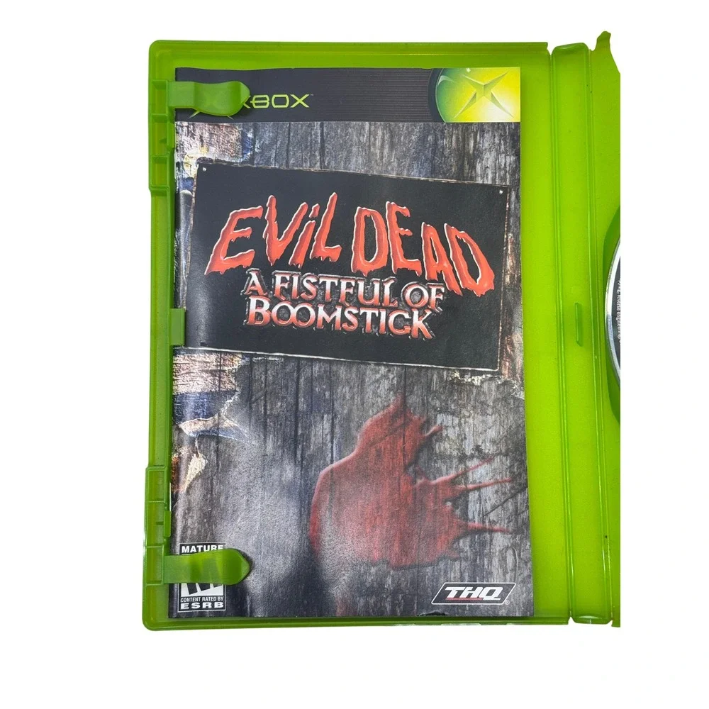 Evil Dead A Fistful of Boomstick Microsoft Xbox OG Original Game Bruce Campbell